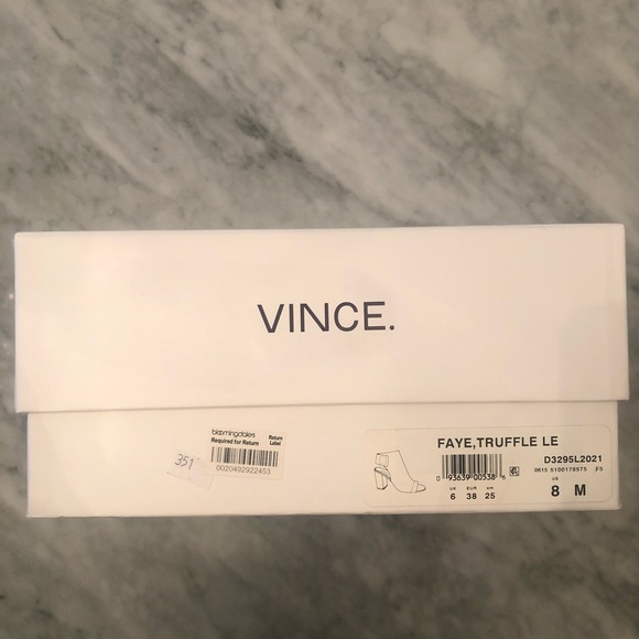 VINCE Faye Peep-toe Cutout Booties - Picture 8 of 8